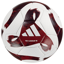 Мяч футб. ADIDAS Tiro League TB HZ1294, р.5, FIFA Basic, 32 пан., ПУ, термосшивка, бело-бордовый